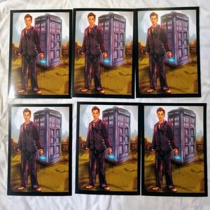 Doctor Who 5" x 7" Cards- Set of 6